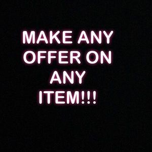 CLOSET CLEAN OUT!! Every price is negotiable!!